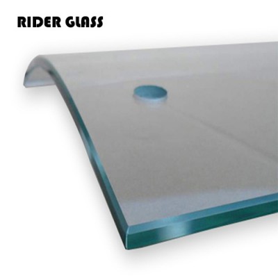 6mm Curved Tempered Glass Sliding Door